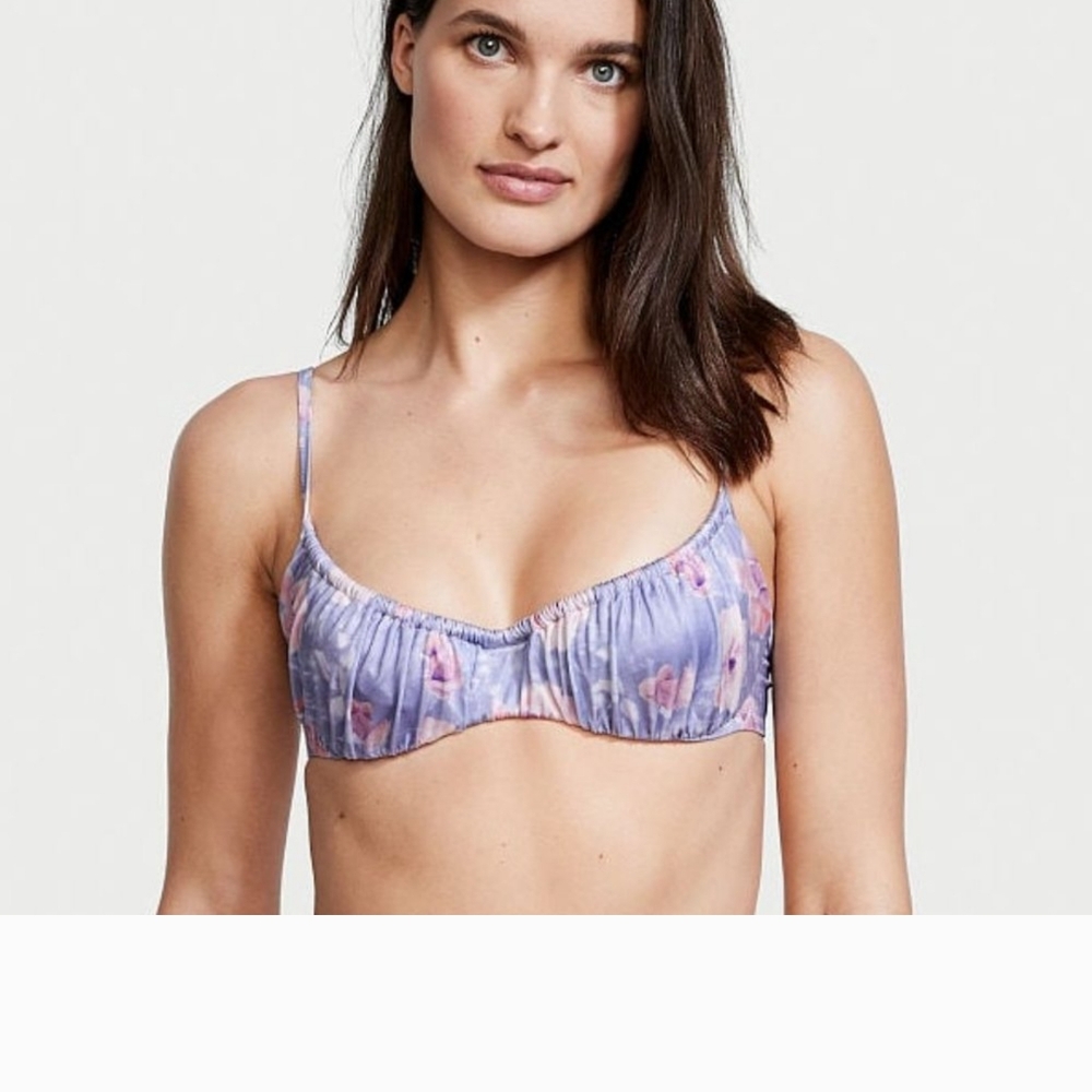 Victoria's Secret Purple and Pink Swim Bra
